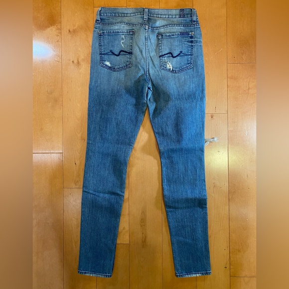 7 For All Mankind distressed jeans - Picture 2 of 2